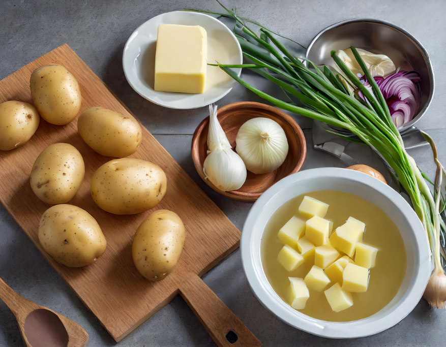 4 ingredient potato soup