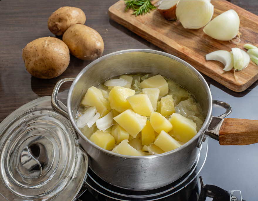 4 ingredient potato soup