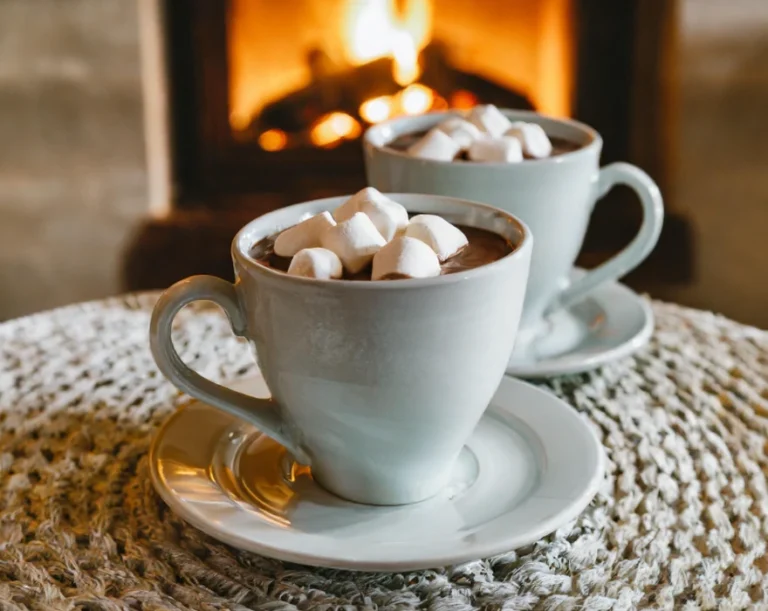 marshmallow on hot chocolate