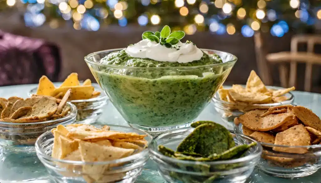 What to pair with spinach dip?