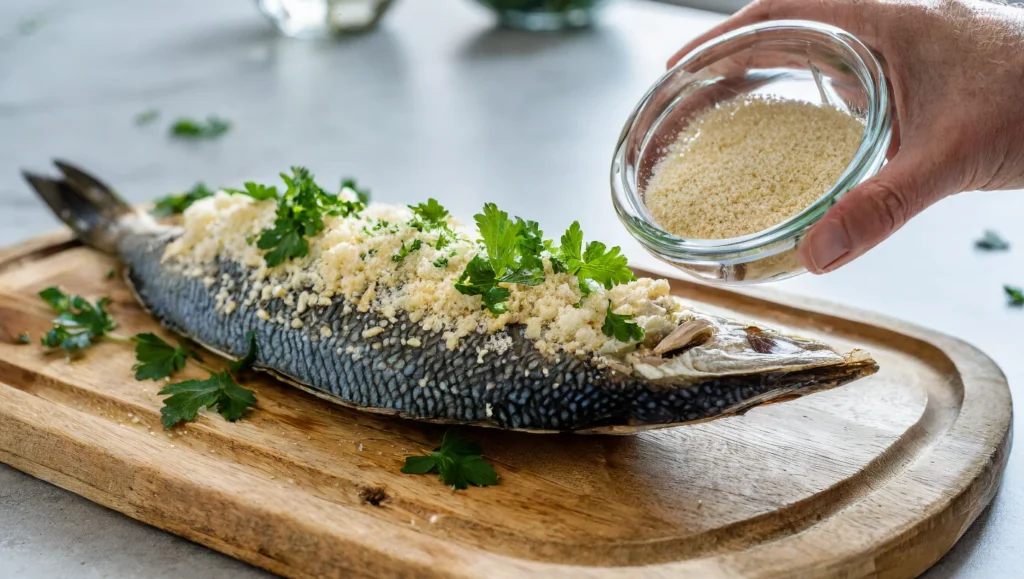 branzino crab imperial