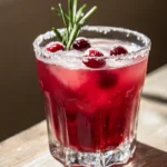 cranberry margarita drink recipe