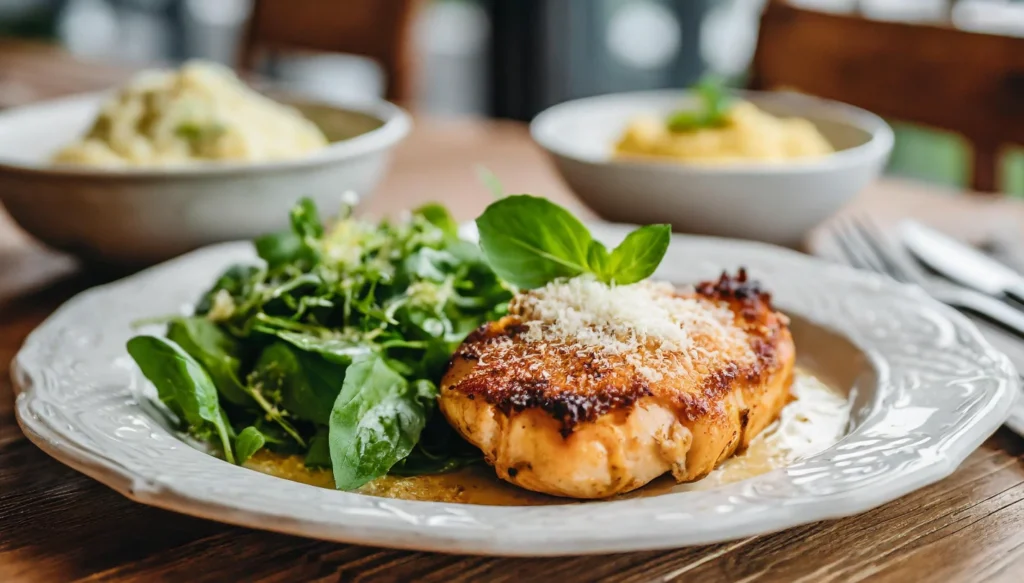 parmesan crusted chicken with mayo