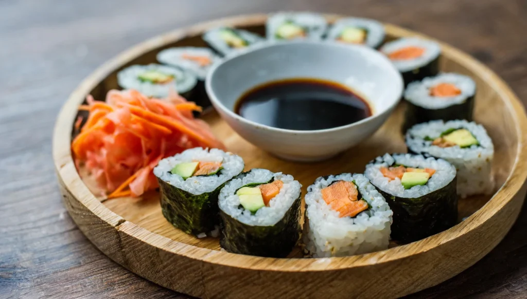 sushi without fish