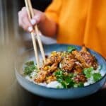 Cilantro Orange Chicken with Rice and Beans Recipe: A Flavorful and Nutritious Delight